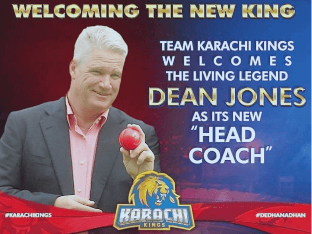 Karachi Kings Signs Australia’s Dean Jones as Head Coach