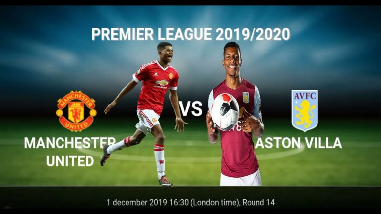 Man United vs Aston Villa | Premier League 1 December 2019 Gameplay