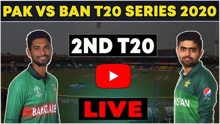 Pakistan vs Bangladesh 2nd T20 Live Match-Live Match PAK vs BAN