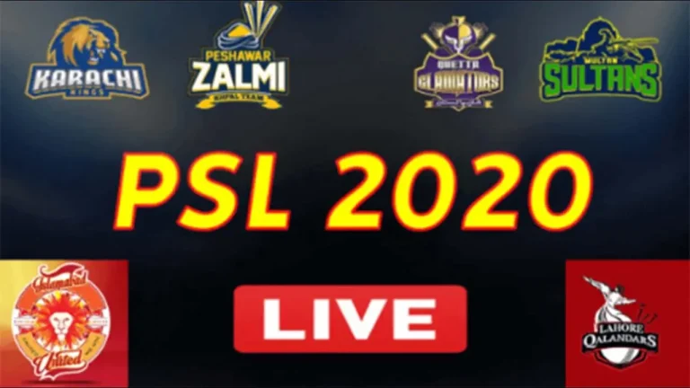 PTV Sports Live Streaming-Quetta Gladiators vs Peshawar Zalmi Live