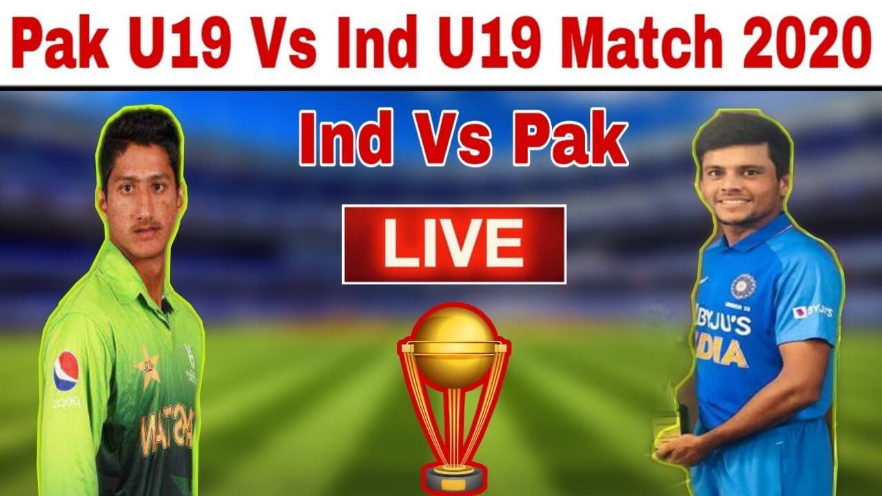 Pakistan vs India U19CWC 2020 Semi Final Live-PAK vs IND Live