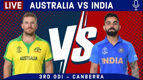 LIVE Aus vs IND Score & Hindi Commentary | Australia vs India 2020 Live cricket match today
