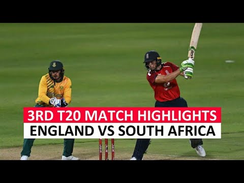 England vs South Africa 3rd T20 | Full Match Highlights 2020 HD