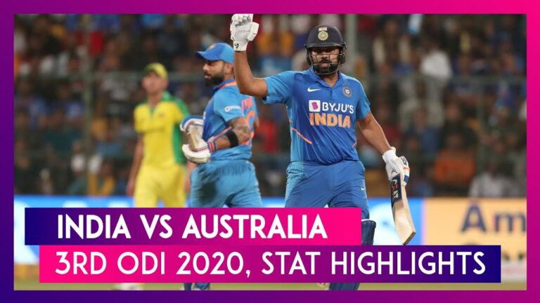 India vs Australia 3RD ODI | Full Match Highlights 2020