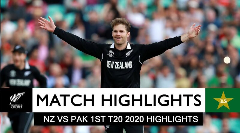 Pakistan vs New Zealand 1st T20 Highlights 2020 | Pak vs NZ 1st t20 Highlights |