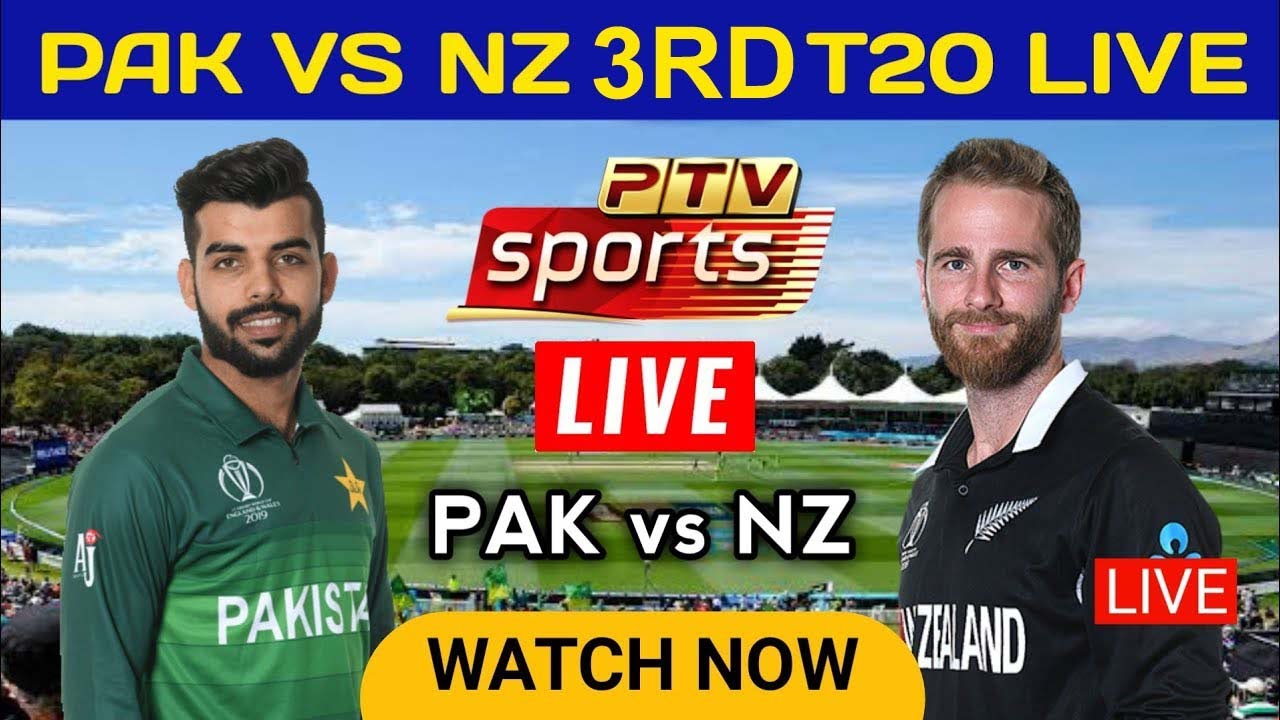 Pakistan Vs New Zealand 3RD T20 Live Match | PAK vs NZ 3RD T20 Live Streaming | Pak vs Nz Live