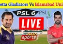 PTV Sports Live Streaming-PSL Live Score-PSL Today Match QG vs IU