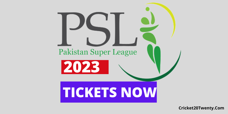 PSL Tickets 2023 - Where & How To Buy PSL 2023 Tickets Online?