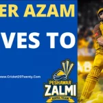 Babar Azam joins Peshawar Zalmi for PSL 8