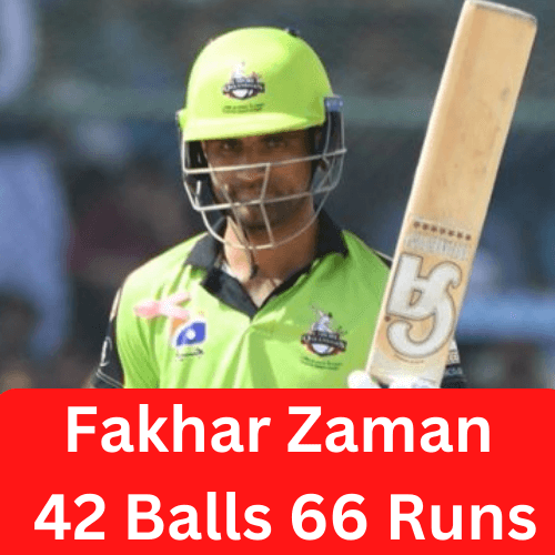Fakhar Zaman Made17th Half Century Against Multan Sultan in PSL 2023