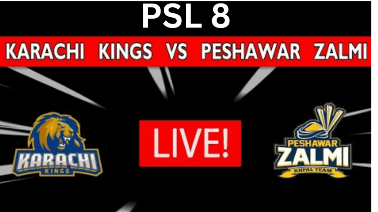 PTV Sports Live Streaming - Karachi Kings vs Peshawar Zalmi - KK vs PZ